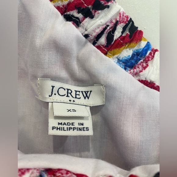 J Crew Floral One Shoulder Sleeveless Dress - Picture 6 of 7